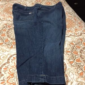 Carhart plus size Capri jeans size 20w used